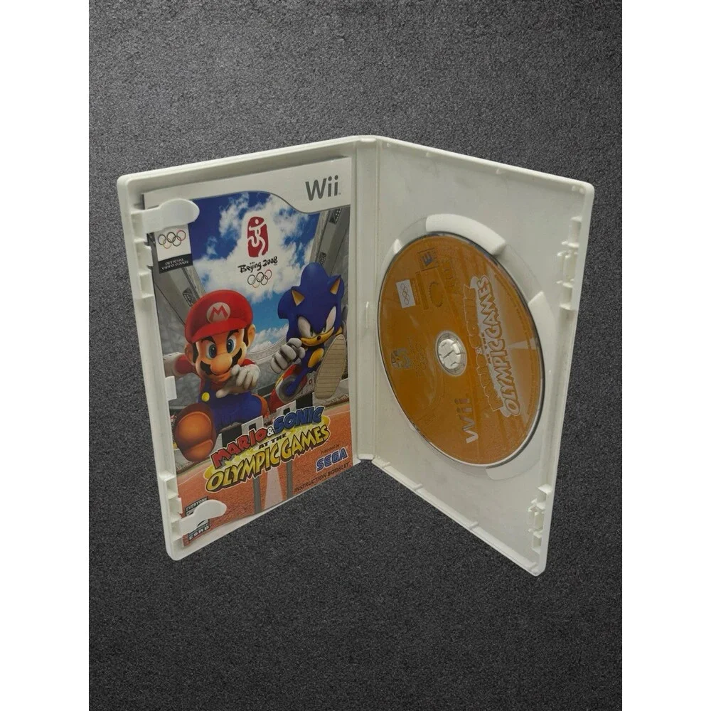 Mario & Sonic at the Olympic Games (Nintendo Wii, 2007) Complete Untested